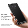 Carcasă Baseus Safety, din plastic negru, pentru Samsung Galaxy Note 9 - transparent