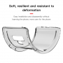 Carcasă Baseus Safety, din plastic negru, pentru Samsung Galaxy Note 9 - transparent