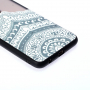 Carcasă din plastic întărit lotus, pentru Samsung Galaxy A6 Plus (2018) - transparent