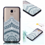 Carcasă din plastic întărit lotus, pentru Samsung Galaxy J6 (2018) - transparent