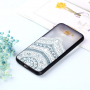 Carcasă din plastic întărit lotus, pentru Samsung Galaxy J6 (2018) - transparent