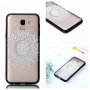 Carcasă din plastic întărit mandala, pentru Samsung Galaxy J6 (2018) - transparent