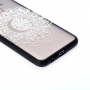 Carcasă din plastic întărit mandala, pentru Samsung Galaxy J6 (2018) - transparent