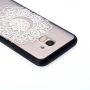 Carcasă din plastic întărit mandala, pentru Samsung Galaxy J6 (2018) - transparent