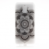Carcasă din plastic lotus, pentru Samsung Galaxy A6 (2018) - transparent