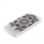 Carcasă din plastic lotus, pentru Samsung Galaxy A6 (2018) - transparent