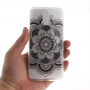 Carcasă din plastic lotus, pentru Samsung Galaxy A6 (2018) - transparent