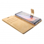 Husă tip portofel Goospery Mansoor, pentru Samsung Galaxy Note 9 - auriu