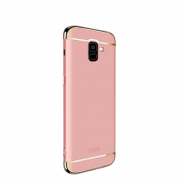 Carcasă Mofi Guard, din plastic, pentru Samsung Galaxy J6 (2018) - roz-auriu