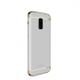 Carcasă Mofi Guard, din plastic, pentru Samsung Galaxy A6 Plus (2018) - argintiu