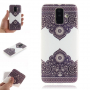 Carcasă din plastic model simetric, pentru Samsung Galaxy A6 Plus (2018) - alb