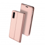 Husă flip Dux Ducis Skin Pro, pentru Samsung Galaxy A7 (2018) - roz-auriu