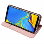 Husă flip Dux Ducis Skin Pro, pentru Samsung Galaxy A7 (2018) - roz-auriu