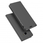 Husă flip Dux Ducis Skin Pro, pentru Samsung Galaxy J4 Plus - gri