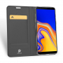 Husă flip Dux Ducis Skin Pro, pentru Samsung Galaxy J4 Plus - gri