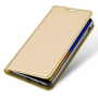 Husă flip Dux Ducis Skin Pro, pentru Samsung Galaxy J4 Plus - auriu