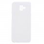 Carcasă cauciucată pentru Samsung Galaxy J6 Plus - alb