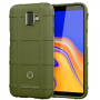Carcasă din plastic rezistentă la șoc, pentru Samsung Galaxy J6 Plus - verde