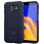 Carcasă din plastic rezistentă la șoc, pentru Samsung Galaxy J6 Plus - albastru închis