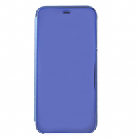 Carcasă metalică tip oglindă pentru Samsung Galaxy J4 Plus - albastru