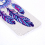 Carcasă din plastic dereamcatcher albastru, pentru Samsung Galaxy J6 Plus - transparent