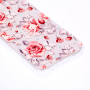 Carcasă din plastic flori, pentru Samsung Galaxy J6 Plus - transparent