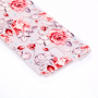 Carcasă din plastic flori, pentru Samsung Galaxy J6 Plus - transparent