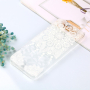 Carcasă din plastic întărit mandala, pentru Samsung Galaxy J4 Plus - transparent