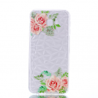 Carcasă din plastic întărit trandafir, pentru Samsung Galaxy J4 Plus - transparent