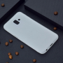Carcasă din silicon pentru Samsung Galaxy J6 Plus - alb
