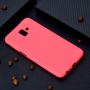 Carcasă din silicon pentru Samsung Galaxy J6 Plus - roșu