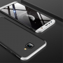 Gkk Carcasă rezistentă pentru Samsung Galaxy J4 Plus - argintiu-negru