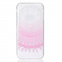 Carcasă din plastic lotus roz, pentru Samsung Galaxy J4 Plus - transparent