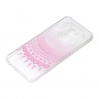 Carcasă din plastic lotus roz, pentru Samsung Galaxy J4 Plus - transparent