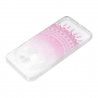 Carcasă din plastic lotus roz, pentru Samsung Galaxy J4 Plus - transparent