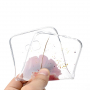 Carcasă din plastic flori, pentru Samsung Galaxy J4 Plus - transparent