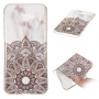 Carcasă din plastic mandala pentru Samsung Galaxy J4 Plus - alb