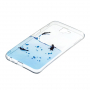 Carcasă din plastic pinguini, pentru Samsung Galaxy J6 Plus - transparent