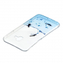 Carcasă din plastic pinguini, pentru Samsung Galaxy J6 Plus - transparent