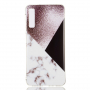 Carcasă din plastic mozaic, pentru Samsung Galaxy A7 (2018) - gri