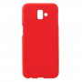 Carcasă Goospery, din plastic mat, pentru Samsung Galaxy J6 Plus - roșu