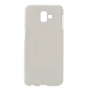 Carcasă Goospery, din plastic mat, pentru Samsung Galaxy J6 Plus - alb