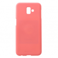 Carcasă Goospery, din plastic mat, pentru Samsung Galaxy J6 Plus - culoarea piersicii