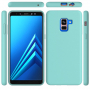 Carcasă din silicon Liquid pentru Samsung Galaxy A8 Plus (2018) - turcoaz