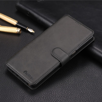 Husă flip Azns, din piele, pentru Samsung Galaxy Note 8 - negru