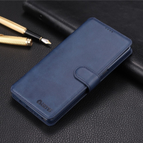 Husă flip Azns, din piele, pentru Samsung Galaxy Note 8 - albastru