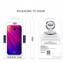 Carcasă din sticlă Nxe pentru Samsung Galaxy J4 Plus - roz-albastru