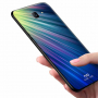 Carcasă din sticlă Nxe pentru Samsung Galaxy J4 Plus - albastru-verde