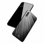 Carcasă din sticlă Nxe pentru Samsung Galaxy A7 (2018) - gri