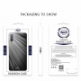 Carcasă din sticlă Nxe pentru Samsung Galaxy A7 (2018) - gri